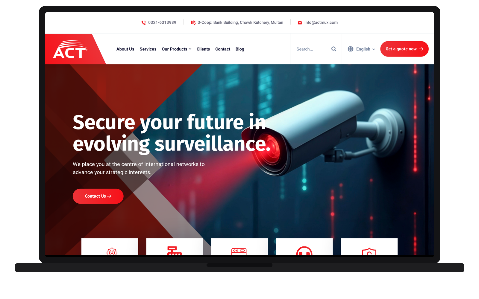 ActMux — Modern Digital Platform