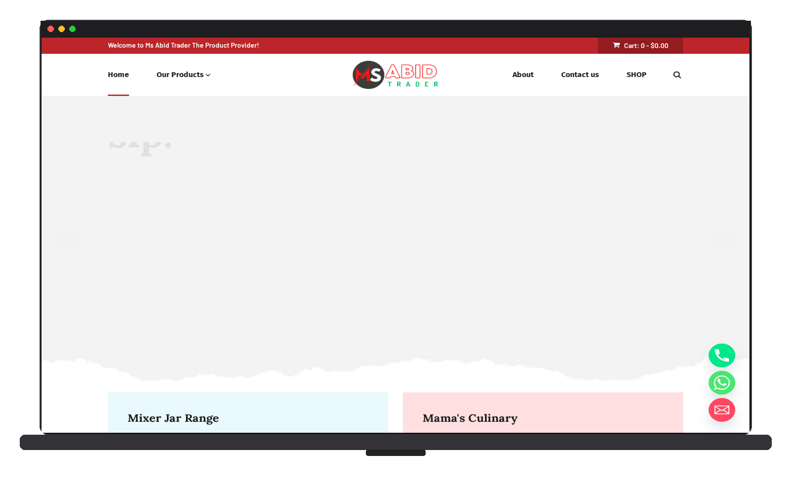 M Sabid Trader — Trade & Distribution