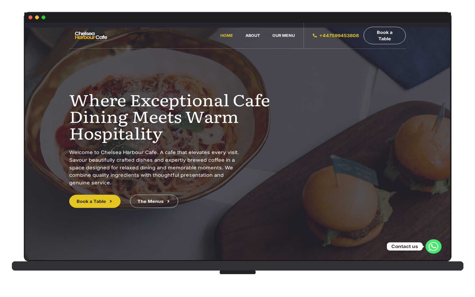 Chelsea Harbour Cafe — London Cafe & Dining