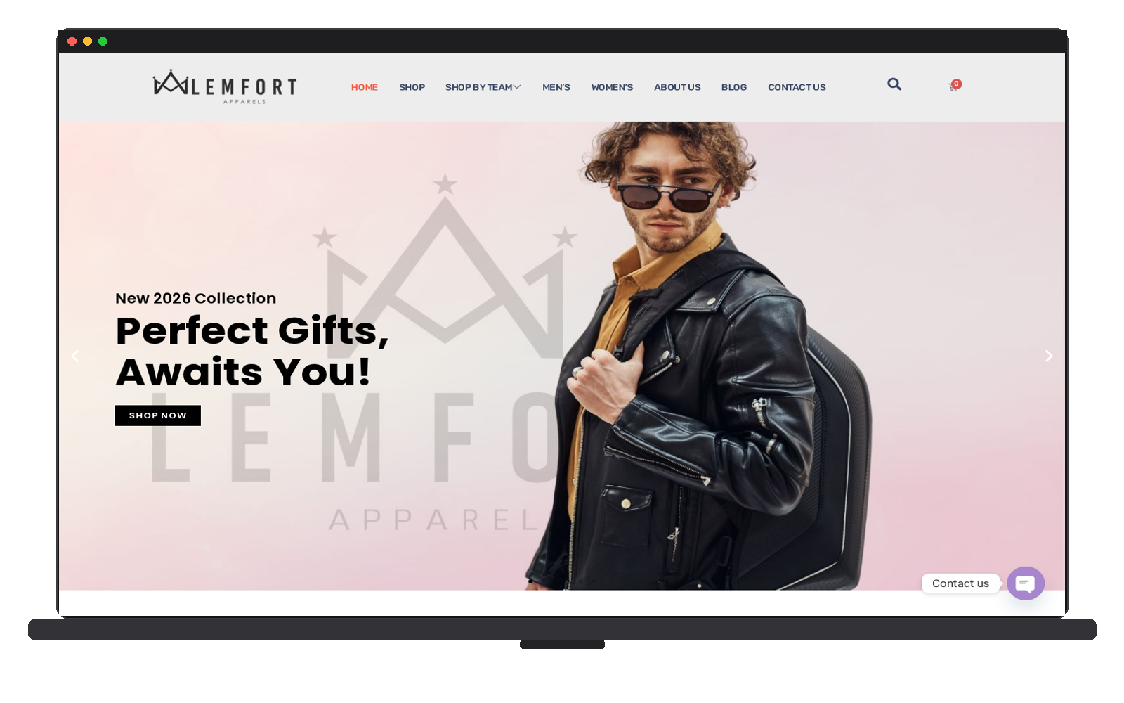 Lemfort — Modern Brand Website